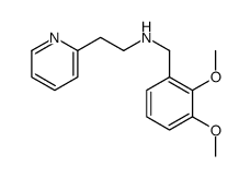 N-[(2,3-dimethoxyphenyl)methyl]-2-pyridin-2-ylethanamine结构式