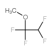 1,1,2,2-Tetrafluoroethyl methyl ether Structure