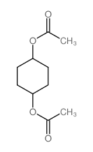 cis-1,4-Diacetoxycyclohexane structure