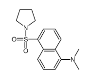 N,N-dimethyl-5-pyrrolidin-1-ylsulfonylnaphthalen-1-amine Structure