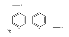 Diethyl(diphenyl)plumbane结构式
