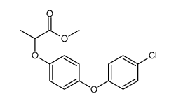 methyl 2-[4-(4-chlorophenoxy)phenoxy]propanoate Structure