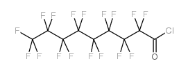 Heptadecafluorononanoyl chloride structure