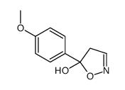 5-(4-methoxyphenyl)-4H-1,2-oxazol-5-ol结构式