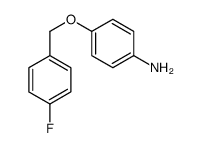 4-(4-FLUORO-BENZYLOXY)-PHENYLAMINE structure