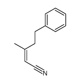Z-3-甲基-5-苯基-2-戊烯腈结构式
