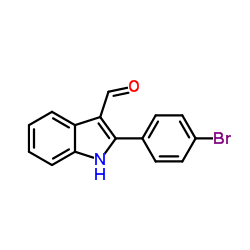 2-(4-Bromophenyl)-1H-indole-3-carbaldehyde picture