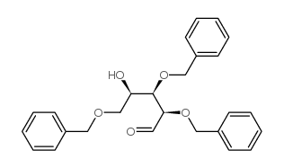 2,3,5-Tri-O-benzyl-D-ribose structure