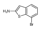 2-Amino-7-bromo-benzo[b]thiophene structure