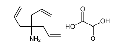 oxalic acid,4-prop-2-enylhepta-1,6-dien-4-amine Structure