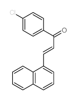 2-Propen-1-one,1-(4-chlorophenyl)-3-(1-naphthalenyl)- picture