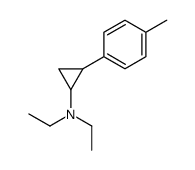 N,N-diethyl-2-(4-methylphenyl)cyclopropan-1-amine Structure