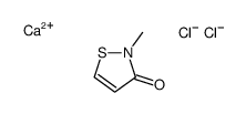 2-Methyl-3(2H)-isothiazolone, calcium chloride complex structure