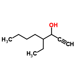 4-Ethyl-1-octyn-3-ol structure