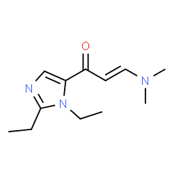 2-Propen-1-one,1-(1,2-diethyl-1H-imidazol-5-yl)-3-(dimethylamino)-(9CI) Structure