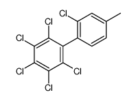 1,2,3,4,5-pentachloro-6-(2-chloro-4-methylphenyl)benzene结构式