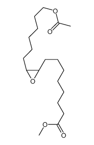 methyl 8-[(2S,3S)-3-(6-acetyloxyhexyl)oxiran-2-yl]octanoate Structure
