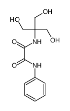 N'-[1,3-dihydroxy-2-(hydroxymethyl)propan-2-yl]-N-phenyloxamide结构式
