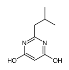 4-hydroxy-2-(2-methylpropyl)-1H-pyrimidin-6-one结构式