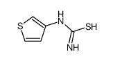 thiophen-3-ylthiourea Structure