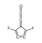 Ethenone, (2,5-difluoro-2,3,4-cyclopentatrien-1-ylidene)- (9CI) picture