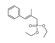 (3-diethoxyphosphoryl-2-methylprop-1-enyl)benzene Structure