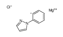 magnesium,1-phenylpyrazole,chloride结构式