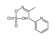 (1-pyridin-2-ylpropan-2-ylideneamino) hydrogen sulfate结构式