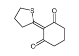 2-(thiolan-2-ylidene)cyclohexane-1,3-dione结构式