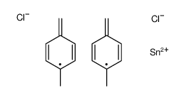 bis(4-methylbenzyl)tin dichloride structure