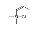 chloro-dimethyl-prop-1-enylsilane Structure