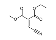 diethyl 2-(cyanomethylidene)propanedioate Structure