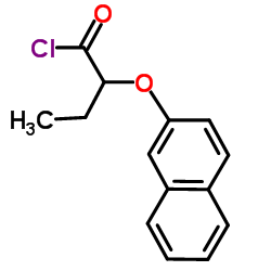 2-(2-Naphthyloxy)butanoyl chloride Structure