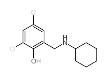 2,4-dichloro-6-[(cyclohexylamino)methyl]phenol picture