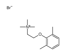 2-(2,6-dimethylphenoxy)ethyl-trimethylazanium,bromide结构式