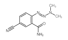 Benzamide, 5-cyano-2-(3,3-dimethyl-1-triazenyl)- picture