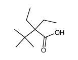 2,2-diethyl-3,3-dimethyl-butyric acid结构式