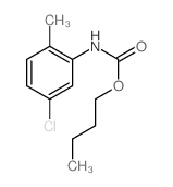 Carbamic acid, (5-chloro-2-methylphenyl)-, butyl ester(9CI) structure