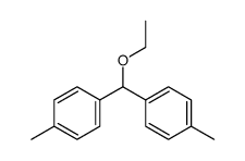 4,4'-(ethoxymethylene)bis(methylbenzene) Structure