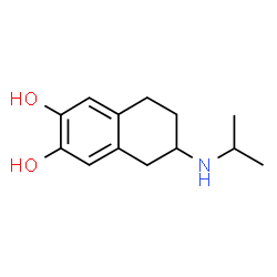 2,3-Naphthalenediol, 5,6,7,8-tetrahydro-6-[(1-methylethyl)amino]- (9CI)结构式