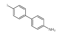 [1,1'-Biphenyl]-4-amine,4'-iodo- Structure