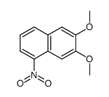 1-nitro-6,7-dimethoxynaphthalene Structure