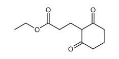 2-[2-(ethoxycarbonyl)ethyl]-1,3-cyclohexanedione结构式