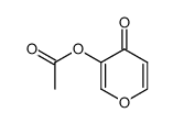 O-Acetylpyromeconic acid Structure