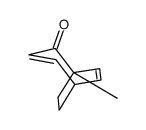 5-methylbicyclo[3.2.2]nona-2,6-dien-4-one结构式