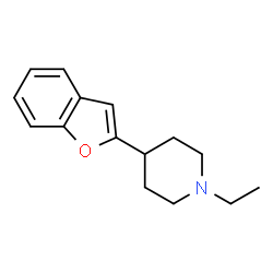 Piperidine, 4-(2-benzofuranyl)-1-ethyl- (9CI) structure