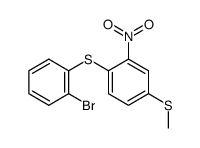 2-(2-amino-4-trifluoromethyl-phenylsulfanyl)-3-nitro-benzoic acid methyl ester Structure