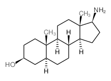 (3S,5S,8R,9S,10S,13S,14S,17S)-17-amino-10,13-dimethyl-2,3,4,5,6,7,8,9,11,12,14,15,16,17-tetradecahydro-1H-cyclopenta[a]phenanthren-3-ol picture