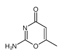 2-amino-6-methyl-4H-1,3-oxazin-4-one Structure