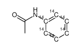 (ring U-14C)acetanilide结构式